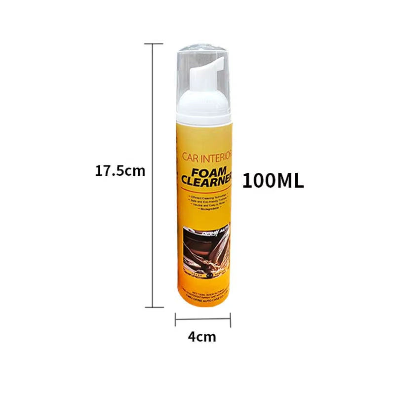 LEIBOO Multi-Purpose Foam Cleaner Cleaning Agent Automoive Car Interior Home Foam Cleaner Home Cleaning Foam Spray Cleaners