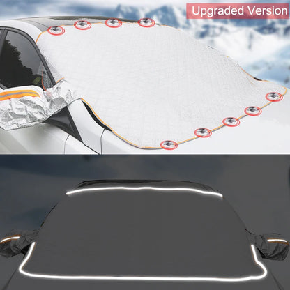 Car Snow Cover Car Cover Windshield Sunshade Outdoor Waterproof anti Ice Frost Auto Protector Winter Automobiles Exterior Cover