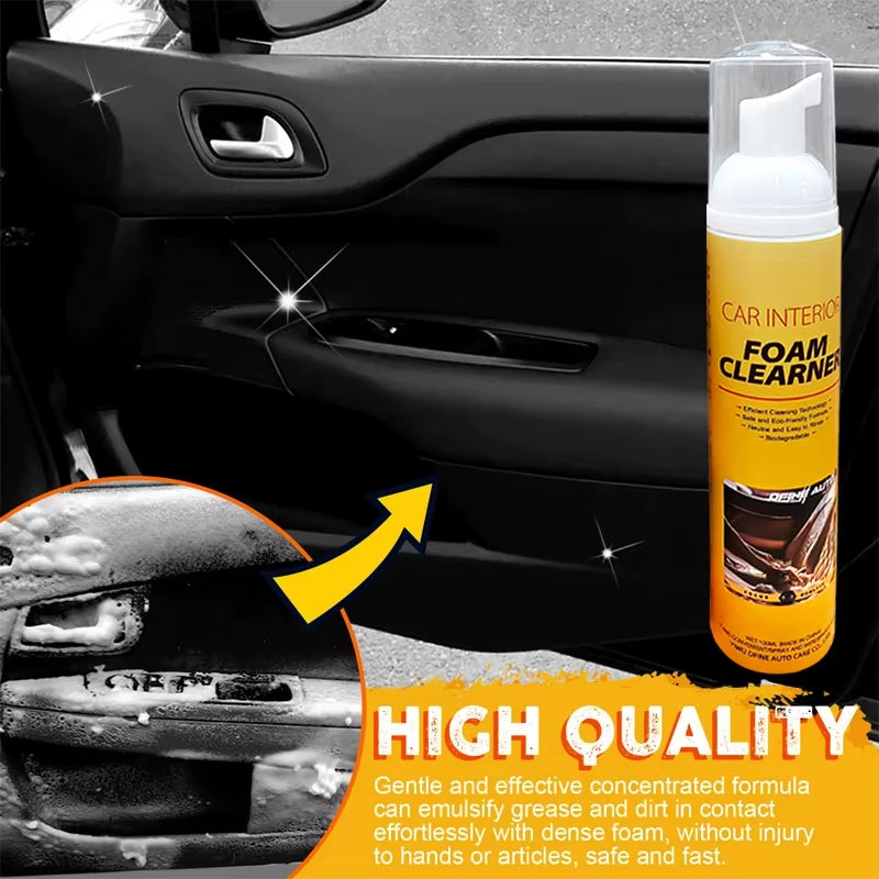 LEIBOO Multi-Purpose Foam Cleaner Cleaning Agent Automoive Car Interior Home Foam Cleaner Home Cleaning Foam Spray Cleaners